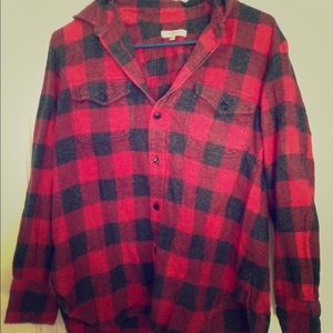 Madewell Flannel Buffalo button down shirt